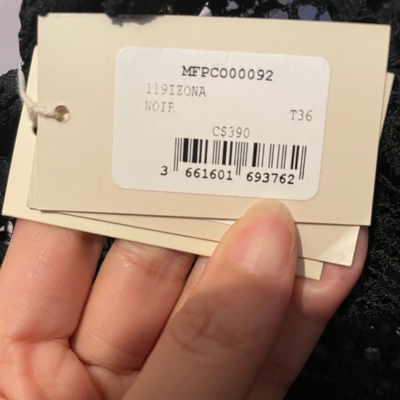 🪭MAJE LACE LIL BLACK ROMPER🪭 - Picture 6 of 8